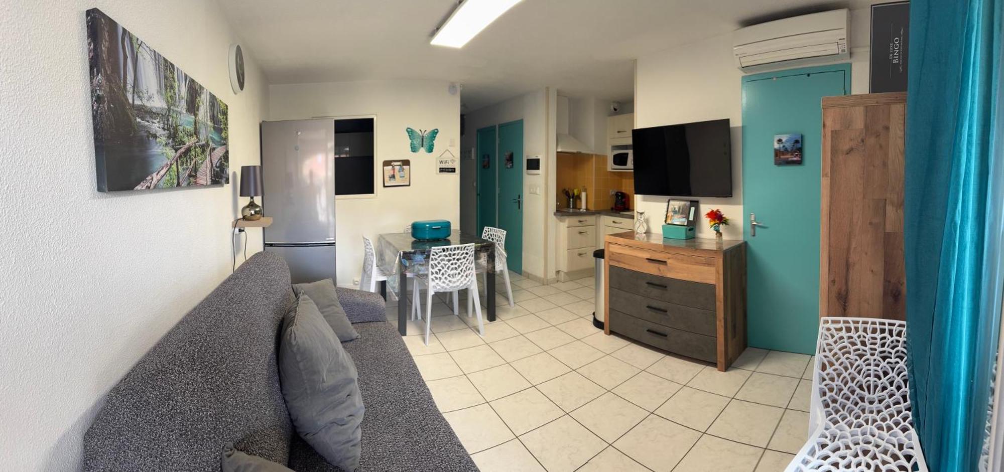 Le Petit Bora-Marseillan Plage -Residence Bora Bora-400M Plage D'Honneur ภายนอก รูปภาพ